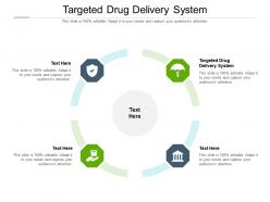 Targeted drug delivery system ppt powerpoint presentation outline show cpb