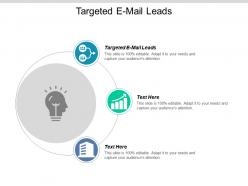 Targeted e mail leads ppt powerpoint presentation slides vector cpb