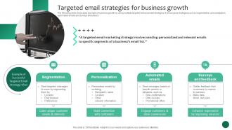 Targeted Email Strategies For Business Growth Business Growth And Success Strategic Guide Strategy SS