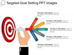 Targeted goal setting ppt images