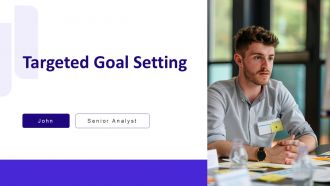 Targeted Goal Setting PPT Template AT