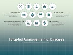 Targeted management of diseases ppt powerpoint presentation outline outfit