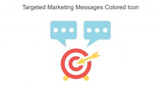 Targeted Marketing Messages Colored Icon In Powerpoint Pptx Png And Editable Eps Format
