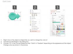 46123383 style linear single 2 piece powerpoint presentation diagram infographic slide