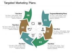 Targeted marketing plans ppt powerpoint presentation icon portfolio cpb