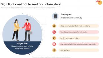 Targeted Prospecting How To Find Sign Final Contract To Seal And Close Deal SA SS V
