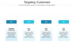 Targeting customers ppt powerpoint presentation summary display cpb