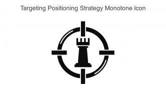 Targeting Positioning Strategy Monotone Icon In Powerpoint Pptx Png And Editable Eps Format