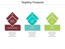 Targeting prospects ppt powerpoint presentation model guide cpb