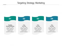 Targeting strategy marketing ppt powerpoint presentation styles slideshow cpb