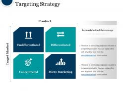 Targeting strategy powerpoint slide design templates