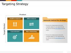 Targeting Strategy PPT Example File