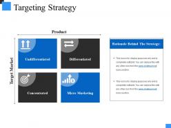 Targeting strategy ppt sample file