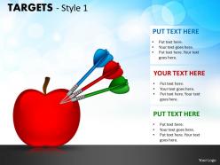 Targets style 1 ppt 17