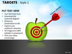 Targets style 1 ppt 19
