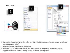 61103278 style circular bulls-eye 1 piece powerpoint template diagram graphic slide