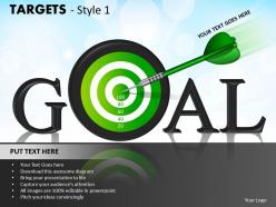 Targets style 1 ppt 4