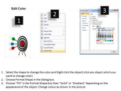 61405502 style circular bulls-eye 1 piece powerpoint template diagram graphic slide