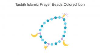 Tasbih Islamic Prayer Beads Colored Icon In Powerpoint Pptx Png And Editable Eps Format