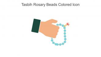 Tasbih Rosary Beads Colored Icon In Powerpoint Pptx Png And Editable Eps Format