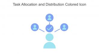 Task Allocation And Distribution Colored Icon In Powerpoint Pptx Png And Editable Eps Format
