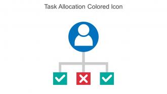 Task Allocation Colored Icon In Powerpoint Pptx Png And Editable Eps Format