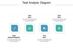 Task analysis diagram ppt powerpoint presentation slides icons cpb