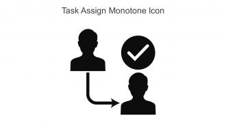 Task Assign Monotone Icon In Powerpoint Pptx Png And Editable Eps Format