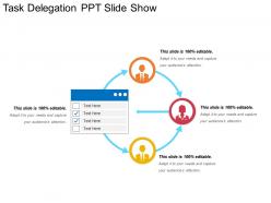 Task delegation ppt slide show