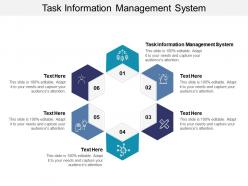Task information management system ppt powerpoint presentation introduction cpb