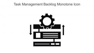 Task Management Backlog Monotone Icon In Powerpoint Pptx Png And Editable Eps Format