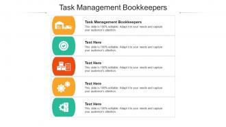 Task management bookkeepers ppt powerpoint presentation gallery slide portrait cpb