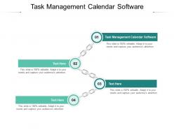 Task management calendar software ppt powerpoint presentation infographics mockup cpb