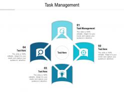 Task management ppt powerpoint presentation model layout ideas cpb