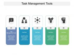 Task management tools ppt powerpoint presentation infographic template deck cpb