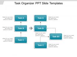 Task Organizer Ppt Slide Templates