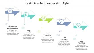 Task oriented leadership style ppt powerpoint presentation infographic template show cpb