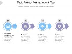 Task project management tool ppt powerpoint presentation inspiration templates cpb