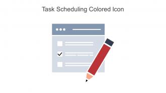 Task Scheduling Colored Icon In Powerpoint Pptx Png And Editable Eps Format