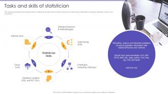 Tasks And Skills Of Statistician Information Science Ppt Portrait