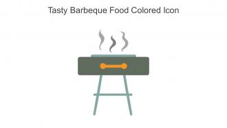 Tasty Barbeque Food Colored Icon In Powerpoint Pptx Png And Editable Eps Format