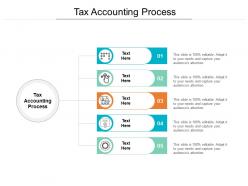 Tax accounting process ppt powerpoint presentation gallery outfit cpb