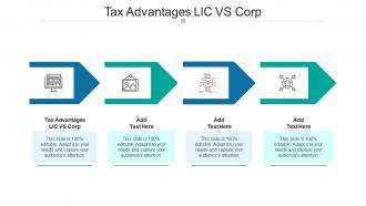 Tax Advantages Llc Vs Corp In Powerpoint And Google Slides Cpb