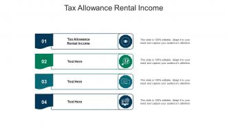 Tax allowance rental income ppt powerpoint presentation gallery icons cpb