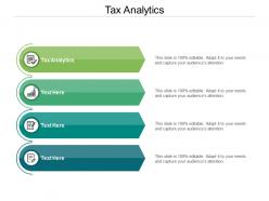 Tax analytics ppt powerpoint presentation layouts graphics tutorials cpb