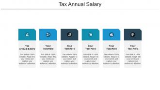 Tax annual salary ppt powerpoint presentation portfolio example file cpb
