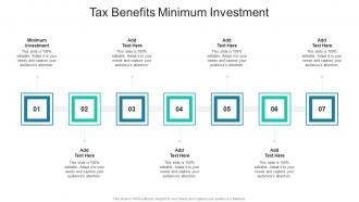 Tax Benefits Minimum Investment In Powerpoint And Google Slides Cpb