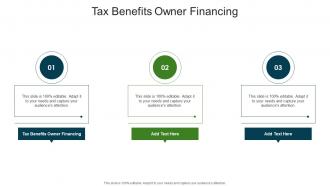 Tax Benefits Owner Financing In Powerpoint And Google Slides Cpb