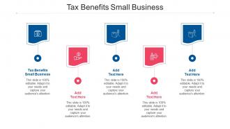 Tax Benefits Small Business Ppt Powerpoint Presentation Inspiration Design Cpb