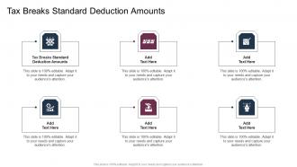 Tax Breaks Standard Deduction Amounts In Powerpoint And Google Slides Cpb